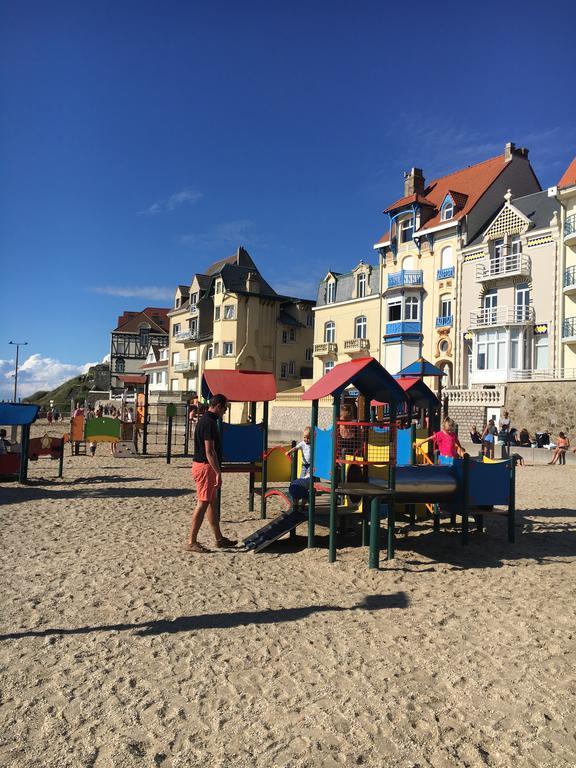Le Wim'heureux Plage Wimereux Zimmer foto